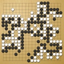 Board position at the end of game EGC 1977 - Round 10 - Game 4: Michael Katscher vs Igor Bizjak