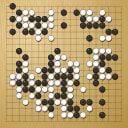 Board position at the end of game EGC 1977 - Round 11 - Game 2: Igor Bizjak vs Ronald Schlemper