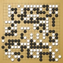 Board position at the end of game EGC 1977 - Round 11 - Game 1: Wolfgang Isele vs Helmut Hasibeder