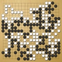 Board position at the end of game EGC 1977 - Round 2 - Game 2: Brian Castledine vs Helmut Hasibeder