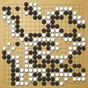 Board position at the end of game EGC 1977 - Round 2 - Game 4: Igor Bizjak vs Andre Moussa