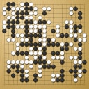 Board position at the end of game EGC 1977 - Round 4 - Game 4: Robert Rehm vs Matthew Macfadyen