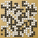Board position at the end of game EGC 1977 - Round 4 - Game 1: Wolfgang Isele vs Brian Castledine