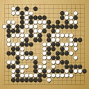 Board position at the end of game EGC 1977 - Round 5 - Game 1: Matthew Macfadyen vs Wolfgang Isele