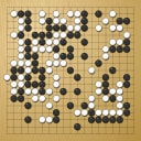 Board position at the end of game EGC 1977 - Round 9 - Game 5: Robert Rehm vs Valery Astasjkin