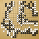 Board position at the end of game EGC 1978 - Round 9 - Game 1: Helmut Hasibeder vs Max Rebattu
