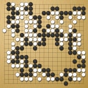 Board position at the end of game EGC 1979 - Round 3 - Game 1: Juergen Mattern vs Robert Rehm