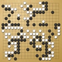 Board position at the end of game EGC 1981 - Round 1 - Game 2: Cas Muller vs Thorsten Mumme