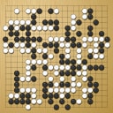 Board position at the end of game EGC 1981 - Round 5 - Game 3: Matthew Macfadyen vs Henk de Vries