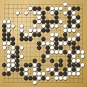 Board position at the end of game EGC 1981 - Round 5 - Game 2: Pierre Aroutcheff vs Cas Muller