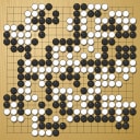 Board position at the end of game EGC 1981 - Round 5 - Game 1: Rob van Zeijst vs Helmut Hasibeder