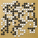 Board position at the end of game EGC 1981 - Round 7 - Game 2: Rob Koopman vs Lojze Suc