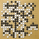 Board position at the end of game EGC 1982 - Round 2 - Game 2: Andre Moussa vs Matthew Macfadyen