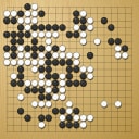 Board position at the end of game EGC 1982 - Round 4 - Game 1: Ronald Schlemper vs Matthew Macfadyen