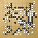 Board position at the end of game EGC 1982 - Round 8 - Game 1: Stefan Budig vs Ronald Schlemper