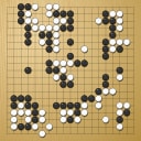 Board position at the end of game EGC 1982 - Round 9 - Game 1: Ronald Schlemper vs Pierre Colmez