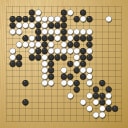 Board position at the end of game EGC 1983 - Round 3 - Game 2: Matthew Macfadyen vs Erik Puijt