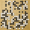 Board position at the end of game EGC 1988 - Round 5 - Game 2: Gerald Westhoff vs Frank Janssen