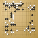 Board position at the end of game EGC 2004 - Round 6 - Game 2: Martin Li vs Vit Brunner