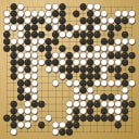 Board position at the end of game EGC 2005 - Round 7 - Game 1: Hong-pok Yi vs Seok-bin Cho