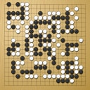 Board position at the end of game EGC 2015 - Round 2 - Game 3: Artem Kachanovskyi vs Mateusz Surma