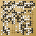 Board position at the end of game EGC 2017 - Round 1 - Game 2: Mateusz Surma vs Lukas Kraemer