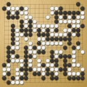 Board position at the end of game EGC 2017 - Round 2 - Game 5: Dragos Bajenaru vs Dusan Mitic