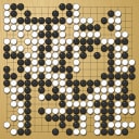 Board position at the end of game EGC 2018 - Round 2 - Game 2: Artem Kachanovskyi vs Viktor Lin