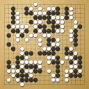 Board position at the end of game EGC 2019 - Round 2 - Game 1: Lukas Podpera vs Artem Kachanovskyi