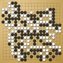 Board position at the end of game EGC 2019 - Round 4 - Game 3: Viktor Lin vs Cornel Burzo