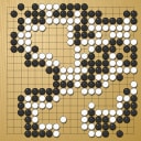 Board position at the end of game EGC 2019 - Round 5 - Game 2: Tanguy Le Calve vs Stanislaw Frejlak