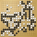 Board position at the end of game EGC 2020 - Round 2 - Game 7: Oscar Vazquez vs Cornel Burzo