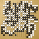 Board position at the end of game EGC 2020 - Round 3 - Game 1: Remi Campagnie vs Ilja Shikshin