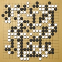 Board position at the end of game EGC 2020 - Round 5 - Game 2: Ali Jabarin vs Artem Kachanovskyi