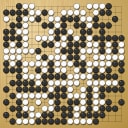 Board position at the end of game EGC 2021 - Round 1 - Game 6: Igor Burnaevskij vs Viktor Lin