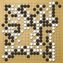 Board position at the end of game EGC 2021 - Round 1 - Game 2: Nikola Mitic vs Cornel Burzo