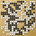 Board position at the end of game EGC 2021 - Round 1 - Game 7: Rob van Zeijst vs Lukas Kraemer