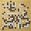 Board position at the end of game EGC 2021 - Round 3 - Game 3: Lucas Neirynck vs Dusan Mitic