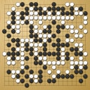Board position at the end of game EGC 2021 - Round 4 - Game 3: Jonas Welticke vs Ali Jabarin