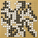 Board position at the end of game EGC 2021 - Round 6 - Game 1: Ali Jabarin vs Ilja Shikshin