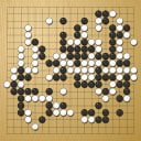 Board position at the end of game EGC 2021 - Round 7 - Game 1: Ilja Shikshin vs Ali Jabarin