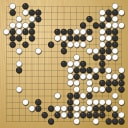 Board position at the end of game EGC 2022 - Round 3 - Game 1: Artem Kachanovskyi vs Benjamin Drean-Guenaizia