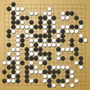 Board position at the end of game EGC 2022 - Round 3 - Game 4: Koichiro Habu vs Florent Labouret