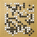 Board position at the end of game EGC 2022 - Round 3 - Game 5: Matias Pankoke vs Elian Ioan Grigoriu