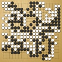 Board position at the end of game EGC 2022 - Round 3 - Game 2: Oscar Vazquez vs Ali Jabarin