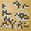 Board position at the end of game EGC 2022 - Round 8 - Game 2: Nikola Mitic vs Fredrik Blomback