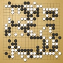 Board position at the end of game EPC 2016 - Round 3 - Game 1: Hui Fan vs Ali Jabarin