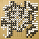Board position at the end of game EPC 2016 - Round 5 - Game 1: Hui Fan vs Alexandr Dinerstein