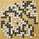 Board position at the end of game EPC 2018 - Round 1 - Game 2: Ilja Shikshin vs Ali Jabarin