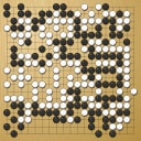 Board position at the end of game EPC 2018 - Round 4 - Game 3: Ali Jabarin vs Artem Kachanovskyi